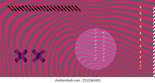 Data technology illustration. Abstract futuristic background. Wave with connecting dots and lines on dark background. A wave of particles. Big data visualization.