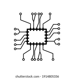 Data technology symbol vector illustration