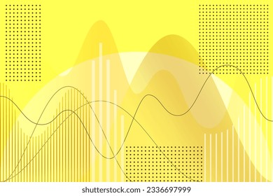 data, template, abstract yellow background, concepts of finance, analysis, schedule, market, diagram, analytics. Modern concept for presentation, background for your interface, advertising, text