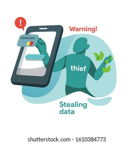 Data theft or Stealing Datais a growing phenomenon mainly due to system administrators and office workers with access to technologies such as database servers, desktop computers, and device lists