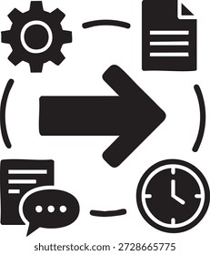 Datenübertragung für digitale Netzwerke und Informationsaustausch