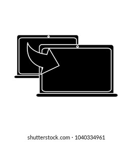 data transfer icon