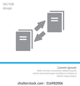 data transfer icon