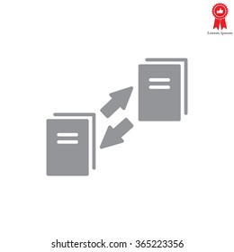 data transfer icon