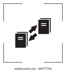 data transfer icon
