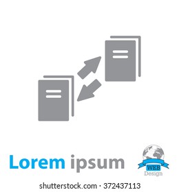 data transfer icon