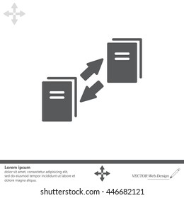 data transfer icon