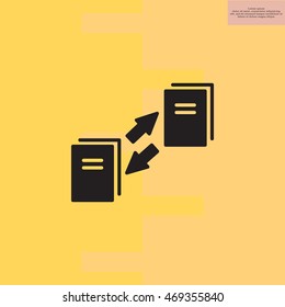 data transfer icon