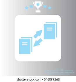 data transfer icon