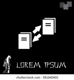 data transfer icon