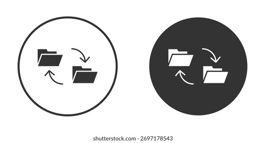 Ilustración de icono de transferencia de datos. Gráficos de Vector de píxeles - Vector.