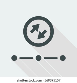 Data transfer - network icon