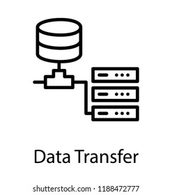 Data transfer process from data server sql to data server rack 