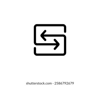 Data Transfer, Synchronization, Interchange, Arrows, Exchange, Flow, System, Process, Communication