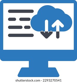 transferencia de datos Ilustración vectorial en un fondo transparente.Símbolos de calidad premium.Icono vectorial glifos para el concepto y diseño gráfico.