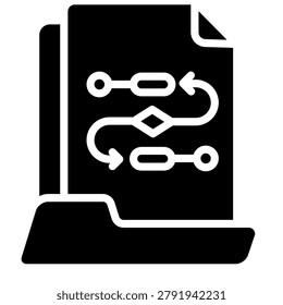 Data Transmission Icon Element For Design