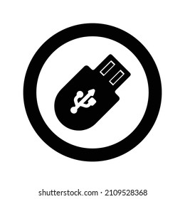 Data traveler or usb drive icon