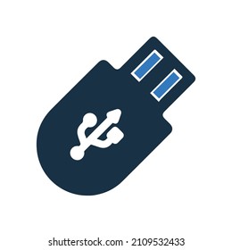 Data traveler or usb drive icon