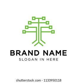 Data Tree Logo template