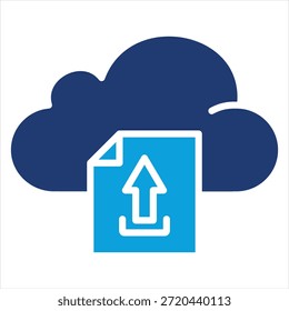 Estilo de Ícone Azul Simples do Carregamento de Dados