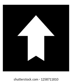 Data uploading glyph icon 