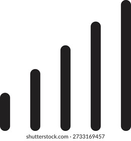 Ícone de Vetor de Estilo de Linha de Mídia Social de Uso de Dados