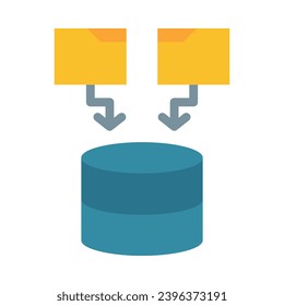 Data Vector Flat Icon For Personal And Commercial Use.
