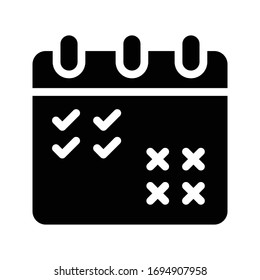 data vector glyph flat icon 
