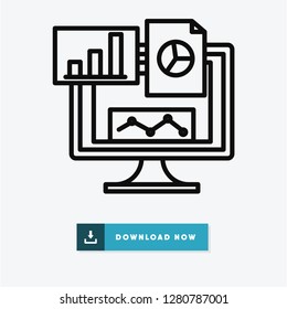 Data vector icon