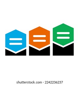 data vector logo design, paper, document abstract art