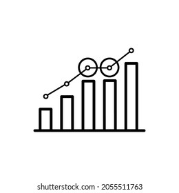 Data Visualization Icon. Illustration Vector Graphic Of Data Visualization. 