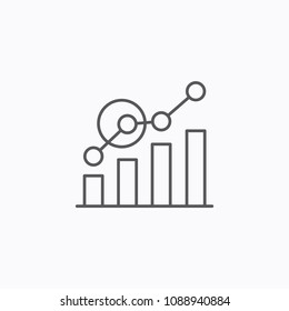 Data Visualization Icon Vector