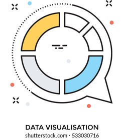 Data Visualization Vector Icon