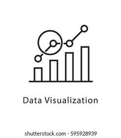 Data Visualization Vector Line Icon 