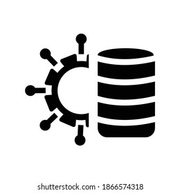 Data Warehouse icon.host,storage,network (Vektorgrafik)