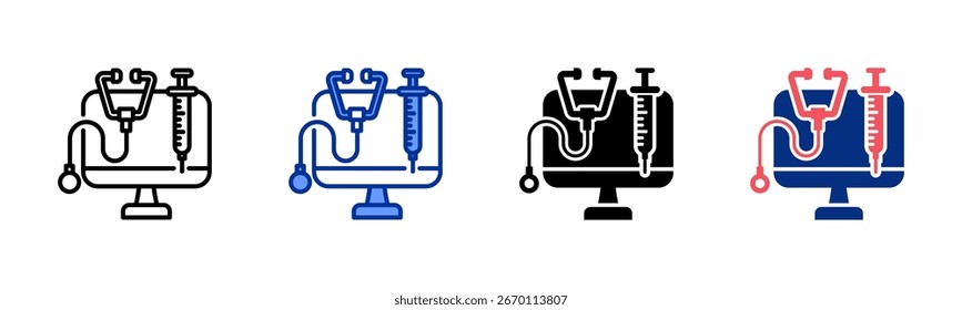 Dataanalytics icon sheet multiple style collection