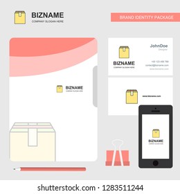 Database  Business Logo, File Cover Visiting Card and Mobile App Design. Vector Illustration