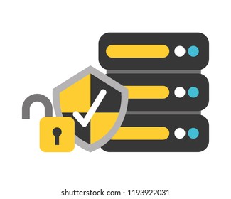 database center shield protection security fintech