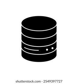 database concept line icon. Simple element illustration. database concept outline symbol design.