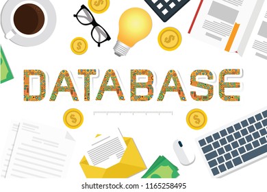 Database concept vector design