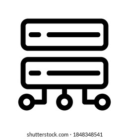 database cyber icon or logo isolated sign symbol vector illustration - high quality black style vector icons
