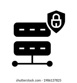 database cyber icon or logo isolated sign symbol vector illustration - high quality black style vector icons
