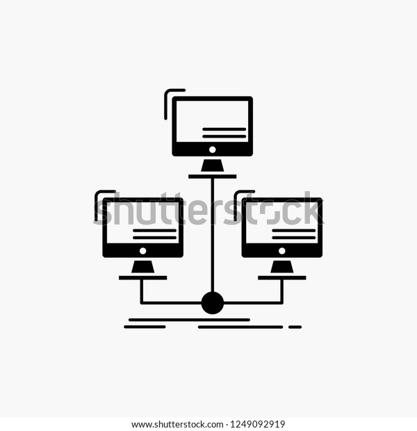 Base De Donnees Distribue Connexion Reseau Image Vectorielle De Stock Libre De Droits Base De Donnees Distribue Connexion Reseau Image Vectorielle De Stock Libre De Droits