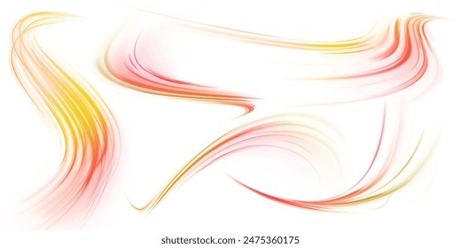 Database fast data transfer acceleration. Abstract vector fire circles, sparkling swirls and energy light spiral frames. Speed connection vector background. Vector png swirl trail effect.	
