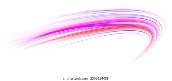 Database fast data transfer acceleration. Abstract vector fire circles, sparkling swirls and energy light spiral frames. Speed connection vector background. Vector png swirl trail effect.	