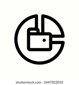 database, file analysis icon, isolated icon in light background, perfect for website, blog, logo, graphic design, social media, UI, mobile app