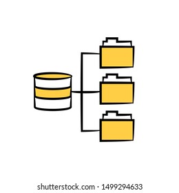 database and file diagram management