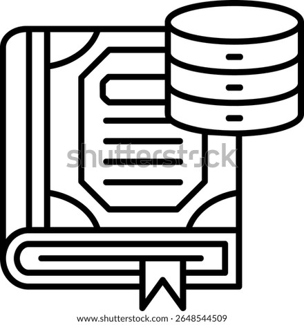 Database Filled Style Icon Design