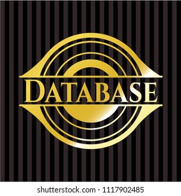 Database gold shiny emblem