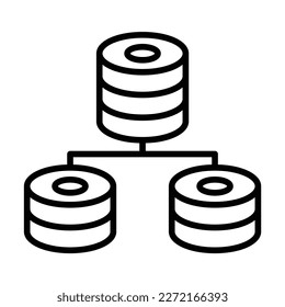 Diseño De Icono De Base De Datos Para Uso Personal Y Comercial